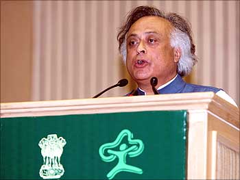 Minister of State for Environment and Forests Jairam Ramesh.