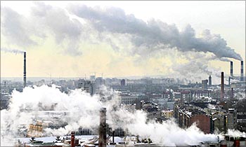Russia ranks third among the worst polluters.