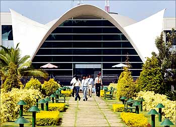 Infosys Technologies campus in Bangalore.