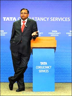 N Chandrasekaran, CEO, TCS.