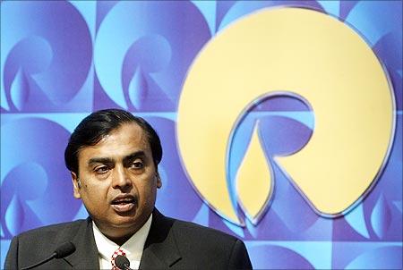 Reliance Industries chairman Mukesh Ambani.