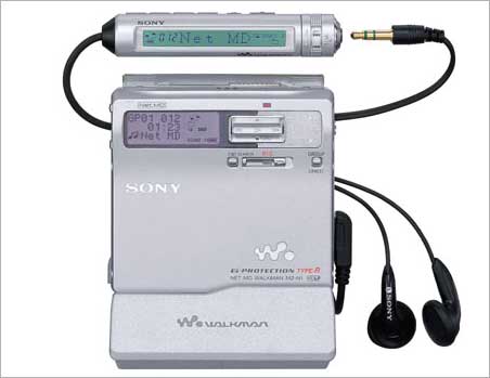 Sony Walkman MZ-N1.