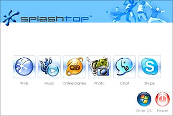 Splashtop screenshot