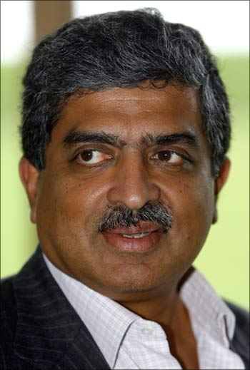 Nandan Nilekani, chairman, UIDAI and co-founder of Infosys.