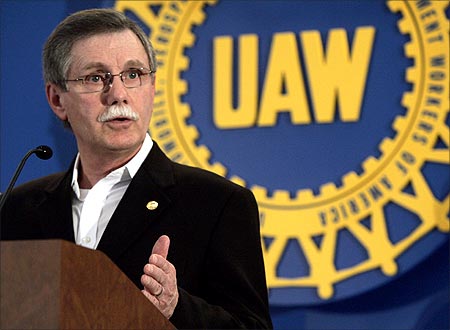 United Auto Workers Union President Ron Gettelfinger.