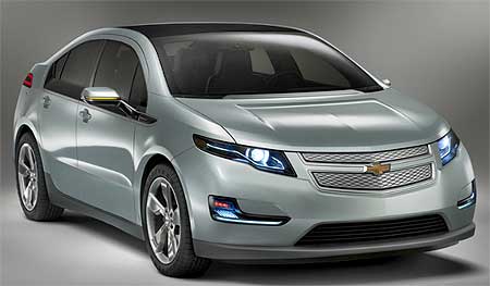 Chevrolet Volt is an amazingly progressive hybrid concept.