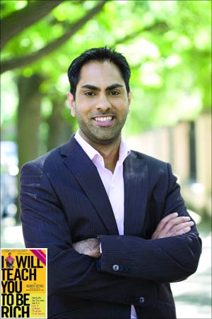 Ramit Sethi, author of the bestselling book 'I will Teach You to be Rich' (inset).