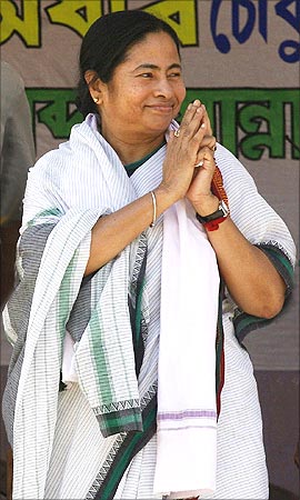 Mamata Banerjee, Minister of Railways.