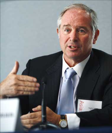 Stephen A Schwarzman, Chairman, CEO and Co-founder of the Blackstone Group.