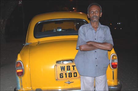 Joydev Sarkar, taxi driver