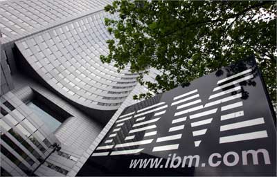 The IBM headquarters in Paris.
