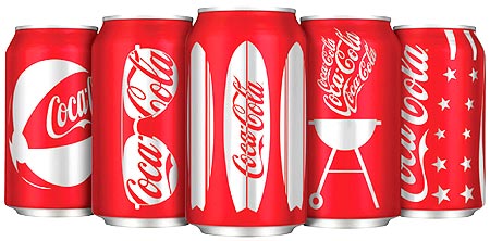 Coca-Cola products.