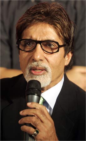 Leading Bollywood actor Amitabh Bachchan.