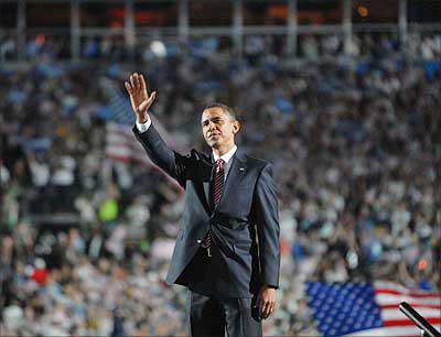 US President Barack Obama. Photograph: Paresh Gandhi