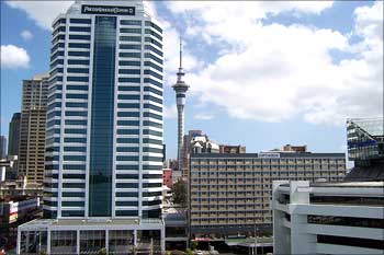 Pricewaterhouse Coopers Tower, Auckland, New Zealand.