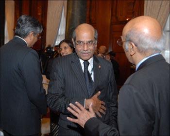 Shyam Saran, special envoy to the prime minister on climate change, at USIBC event in Washington.