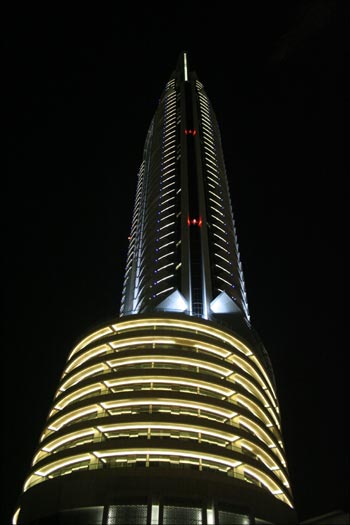 A hotel in Dubai.