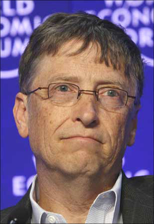 Microsoft czar Bill Gates is America's richest person.