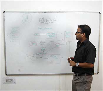 Deepak chalks out his work plan.