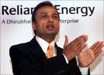 Anil Ambani, chairman, Reliance Infrastructure.