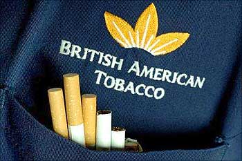 British American Tobacco sales rise.