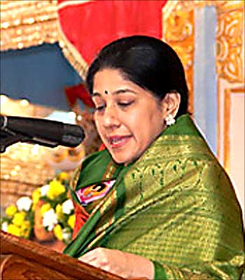 Mallika Srinivasan.