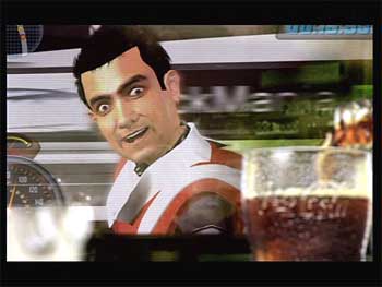 Actor Aamir Khan in the new Coca-Cola ad.