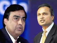 Mukesh and Anil Ambani