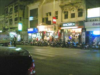 M G Road, Pune's famous shopping centre.