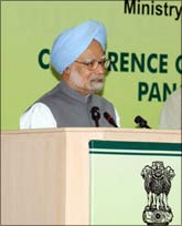 Image: Prime Minister Manmohan Singh. Photograph: PIB