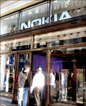 A Nokia store