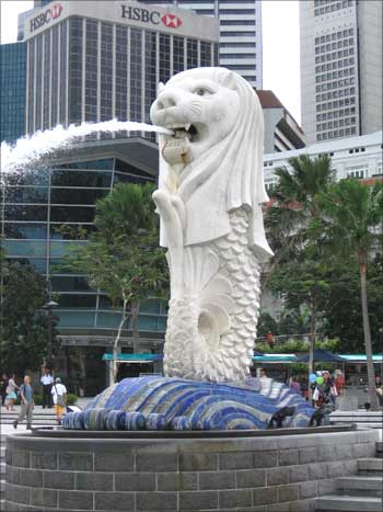 The Singapore Lion.