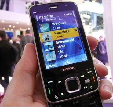 Nokia N96.