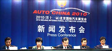 Auto China 2010 may be hit.