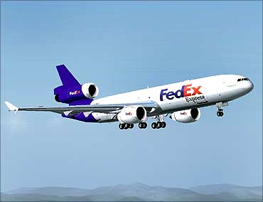 FedEx services hit.