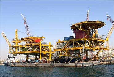 ONGC rig.