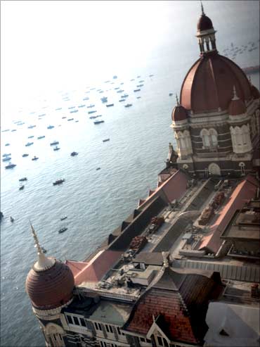 The Taj Mahal Hotel in Mumbai.