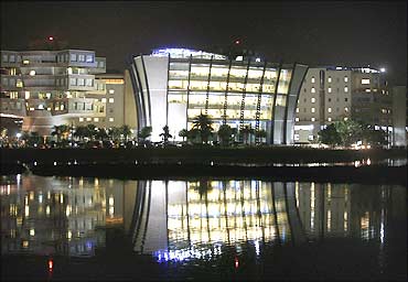 An IT Park in Bangalore.