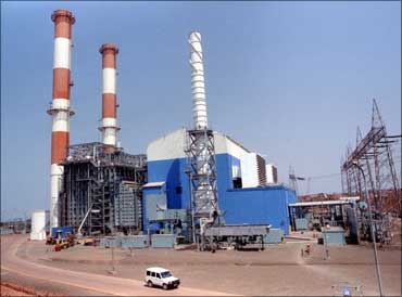 File photo of the Dabhol power plant.