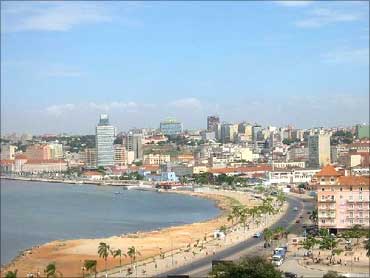 Luanda's main Street the Marginal