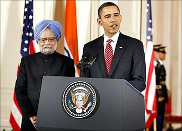 US President Barack Obama and Prime Minister Manmohan Singh