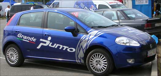 The Grande Punto sells less than 1,500 units a month.