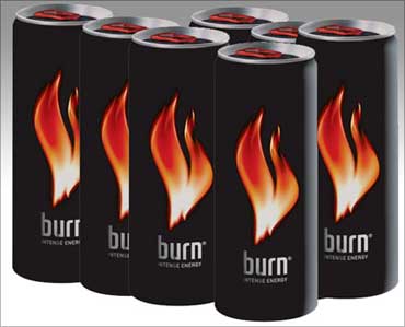 Coca-Cola's Burn energy drink.