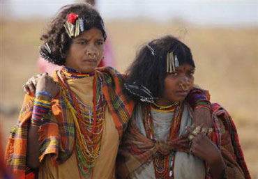 Tribal women.