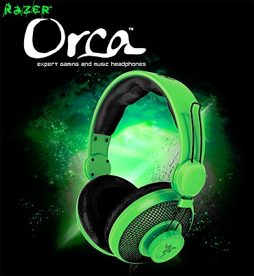 Razer Orca Headphones.