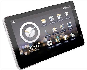 OlivePad tablet PC.