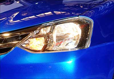 Toyota Etios head light.