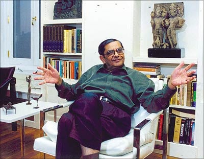 Renowned economist Jagdish Bhagwati.