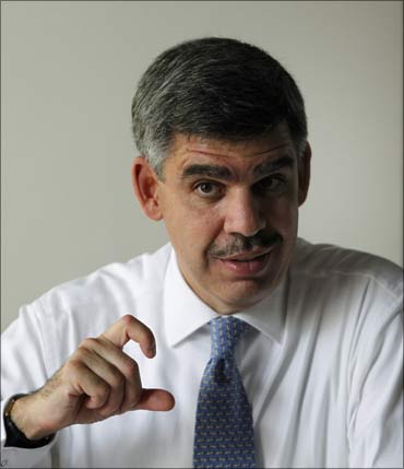 Mohamed A El-Erian, the American-born economist and son of an Egyptian diplomat.