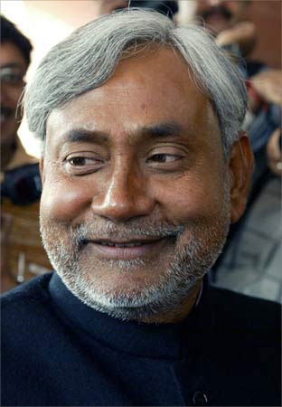 Nitish Kumar, Chief Minister of Bihar.